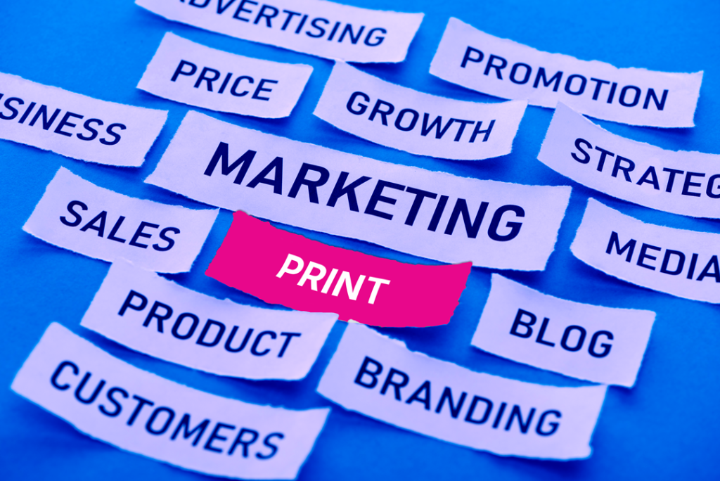 Print marketing Elements